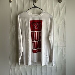 Nike White Dri-FIT Tee Youngstown State